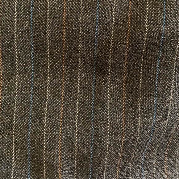 DAKS London Men’s Size 42R Multicolored Pinstripes Single Breasted Blazer - Picture 7 of 8